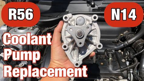 mini r56 water pump replacement